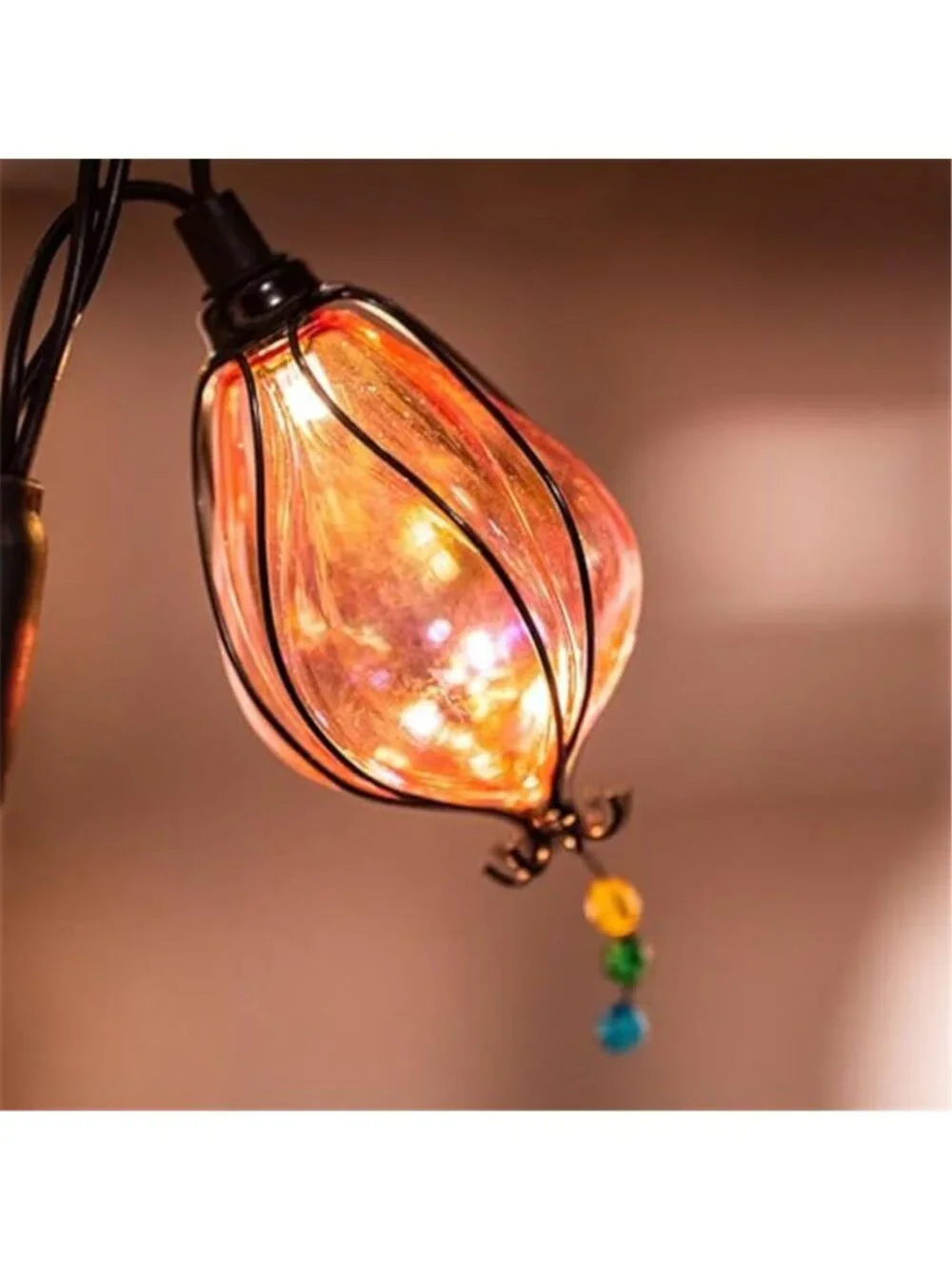 Outdoor String Lights Multicolor LED Patio Lights Waterproof Party Wedding